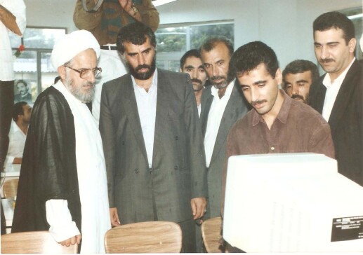 افتتاحیه اولین مرکز کامپیوتر در مازندران سال 1373